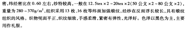 精紡產(chǎn)品的風格